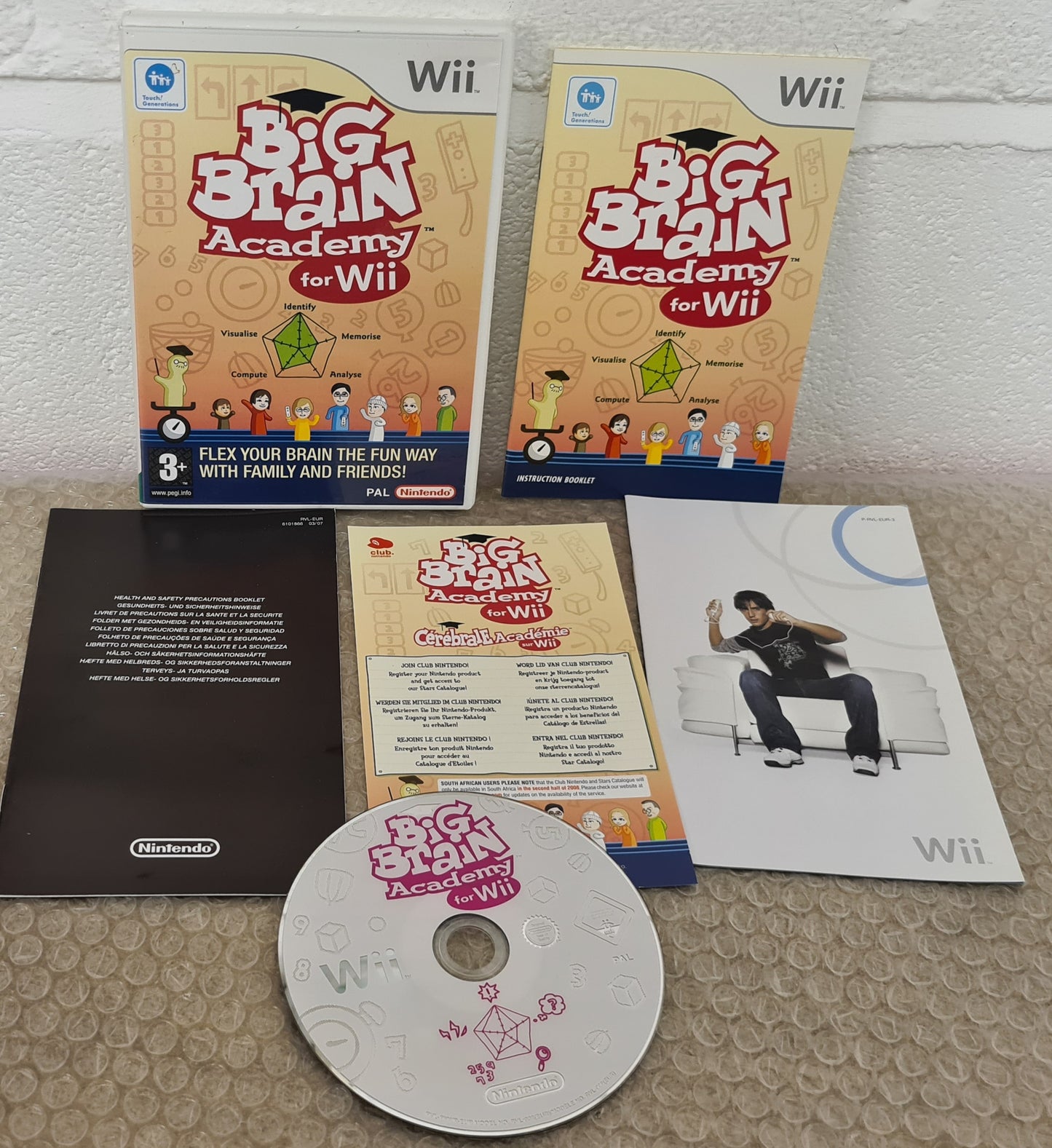 Big Brain Academy Nintendo Wii Game