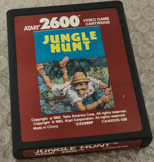 Jungle Hunt Atari 2600 Game Cartridge Only