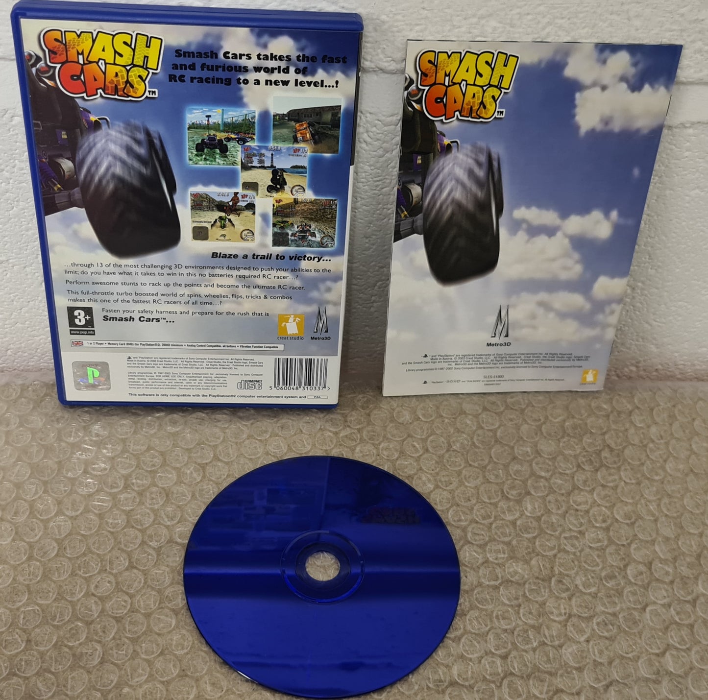 Smash Cars Sony Playstation 2 (PS2) Game