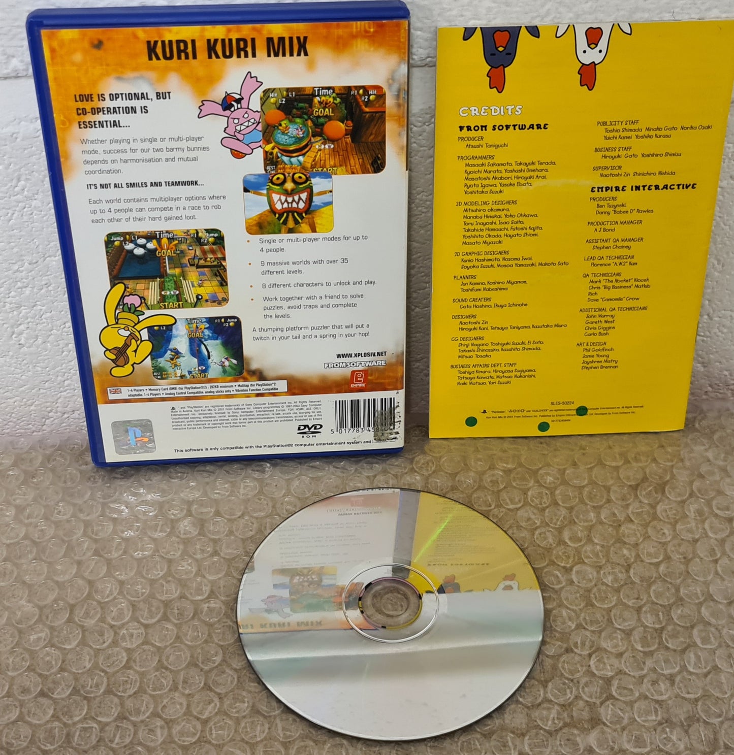 Kuri Kuri Mix Sony Playstation 2 (PS2) Game