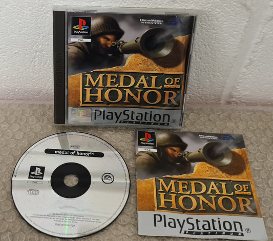 Medal of Honor Platinum Sony Playstation 1 (PS1) Game