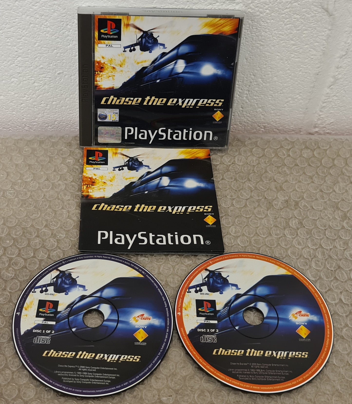 Chase the Express Sony Playstation 1 (PS1) Game