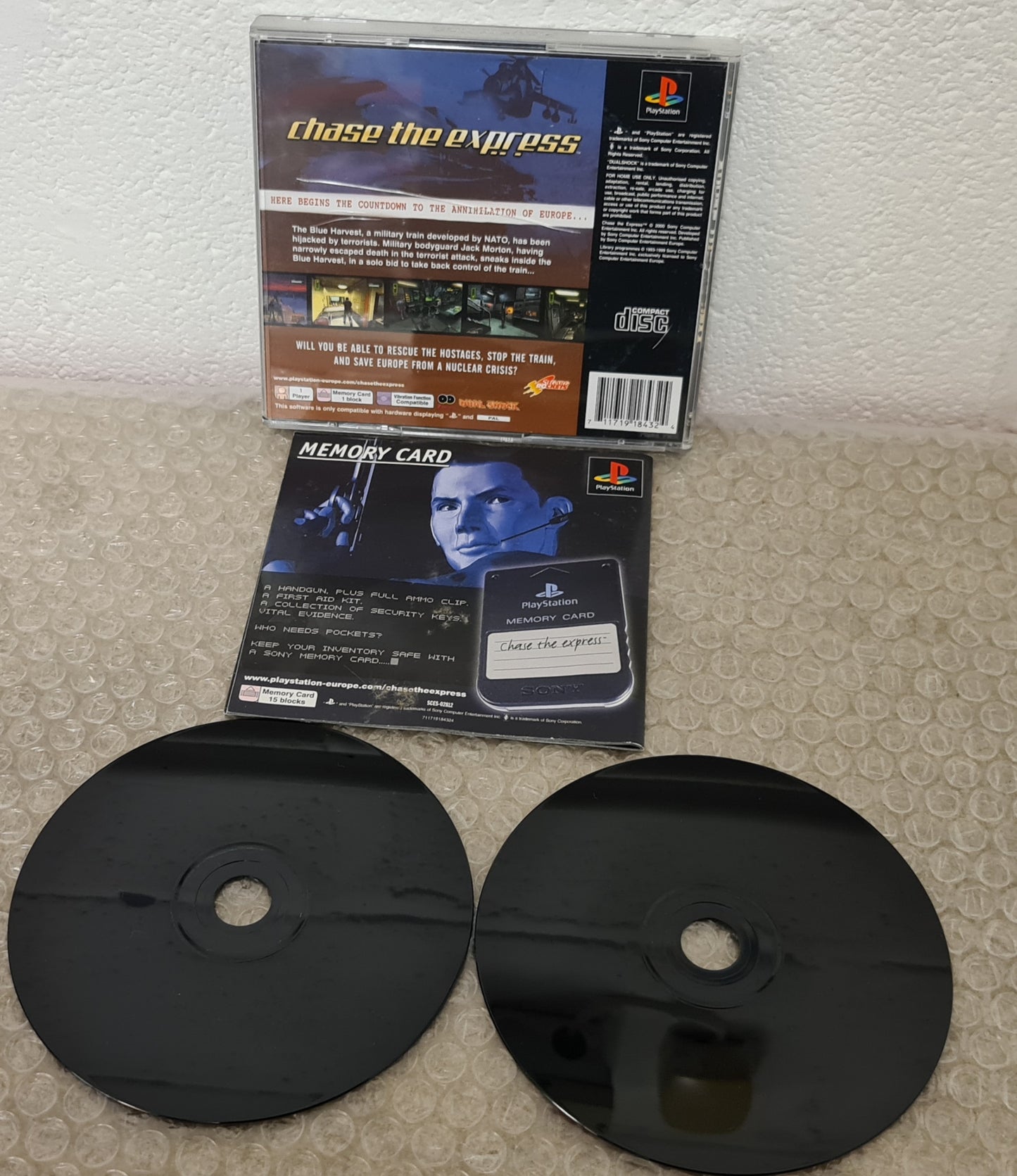Chase the Express Sony Playstation 1 (PS1) Game