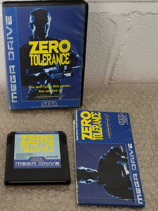 Zero Tolerance Sega Mega Drive Game