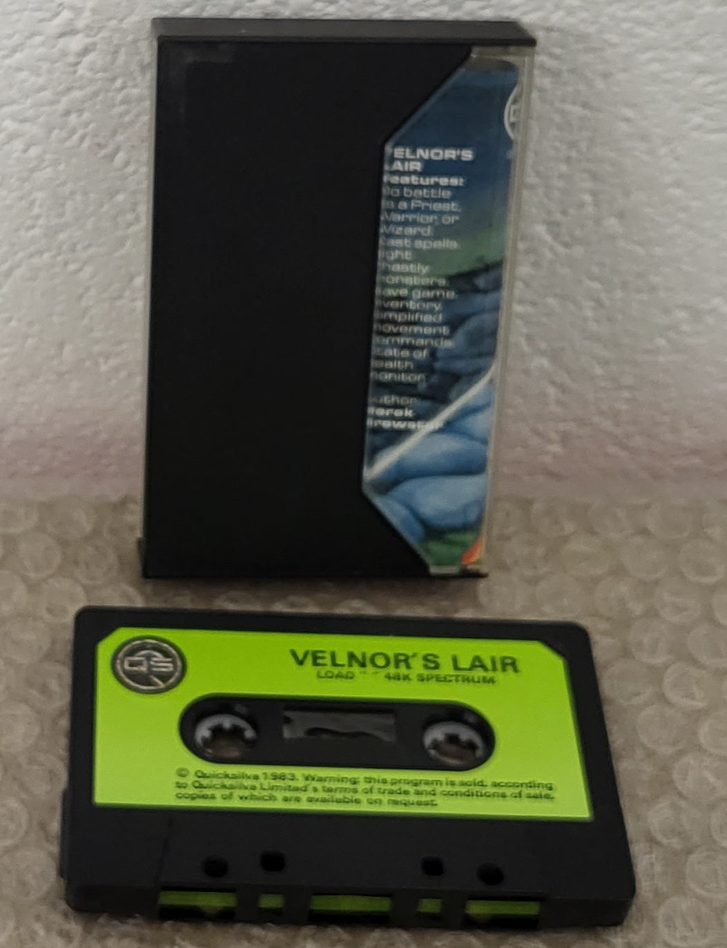 Velnor's Lair ZX Spectrum RARE Game
