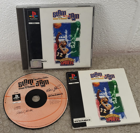 Slam N Jam 96 Sony Playstation 1 (PS1) RARE Game