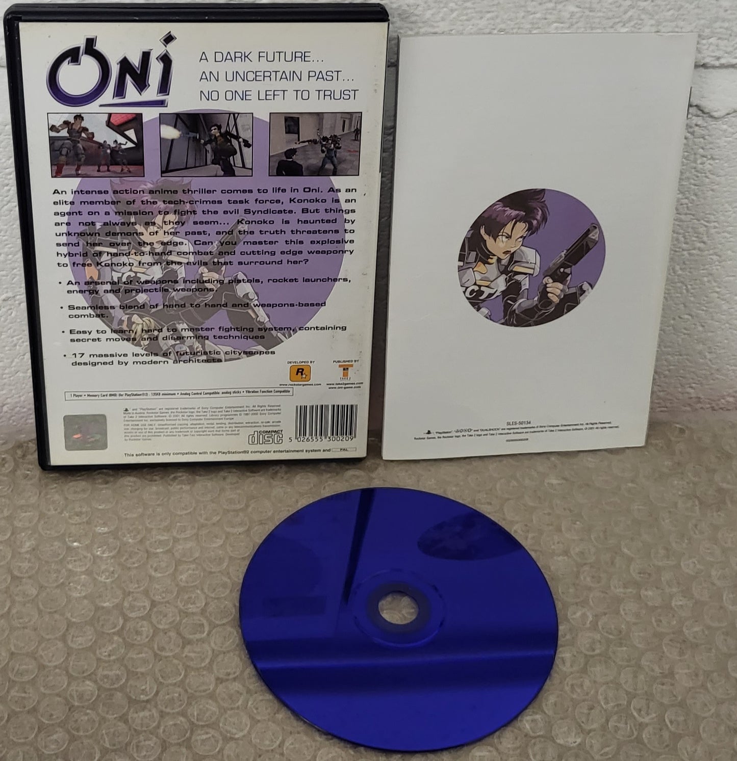 Oni Sony Playstation 2 (PS2) Game