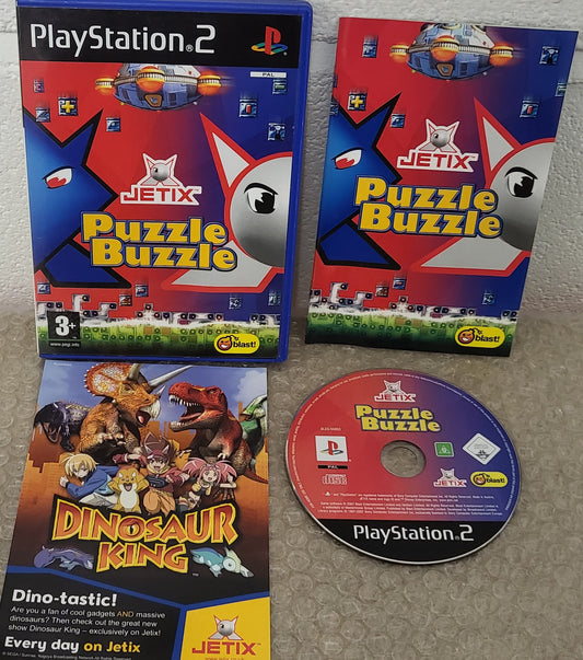 Jetix Puzzle Buzzle Sony Playstation 2 (PS2) Game