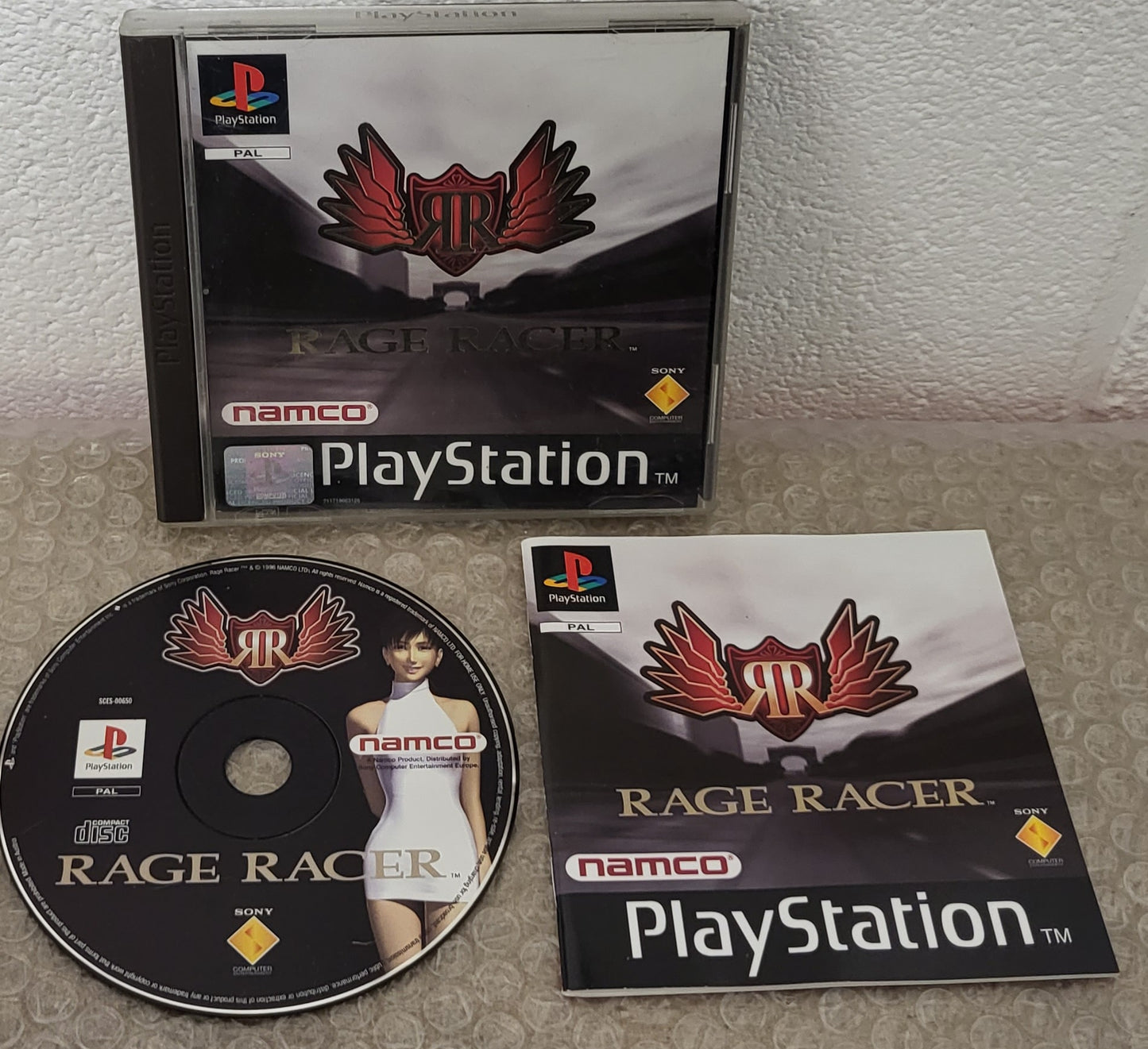 Rage Racer without Demo Sony Playstation 1 (PS1) Game