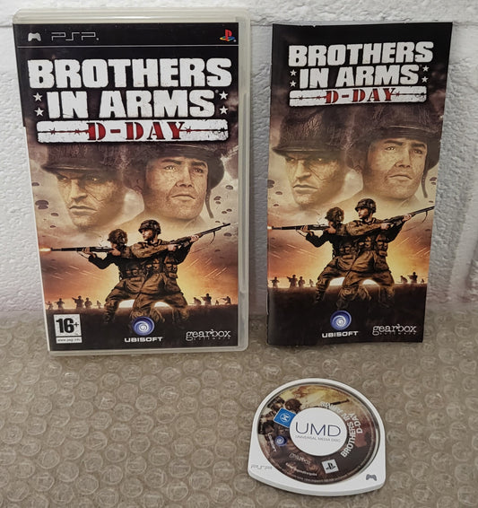 Brothers in Arms D-Day Sony PSP Game