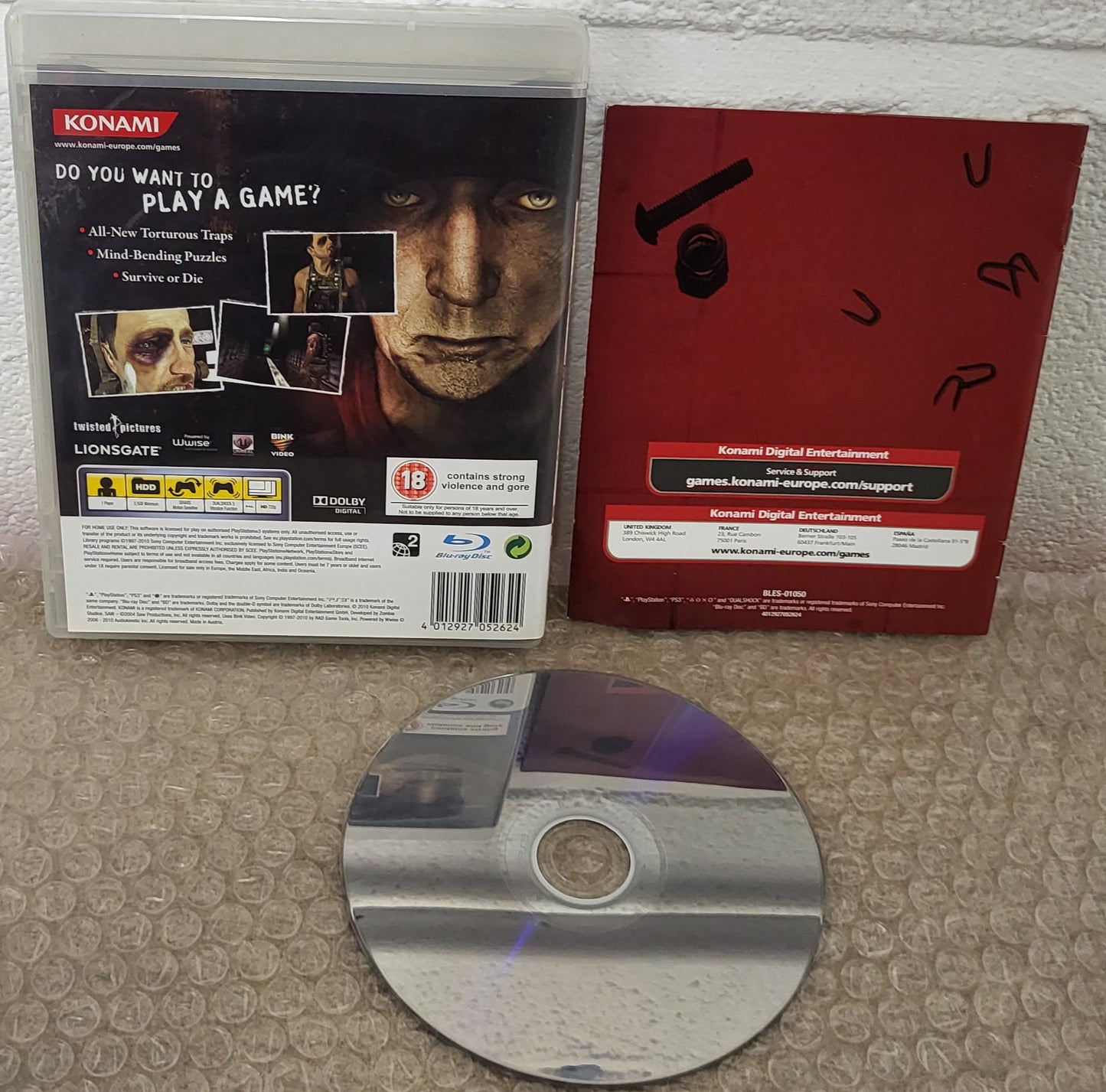 Saw II Flesh & Blood Sony Playstation 3 (PS3) Game