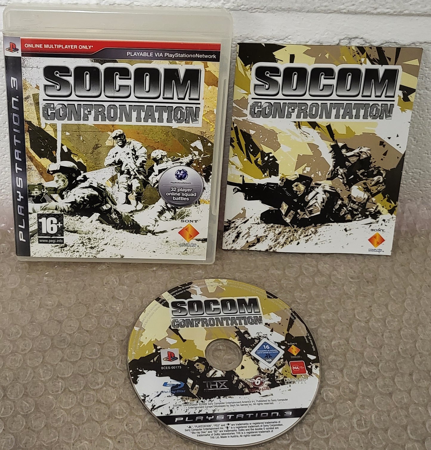 Socom Confrontation Sony Playstation 3 (PS3) Game