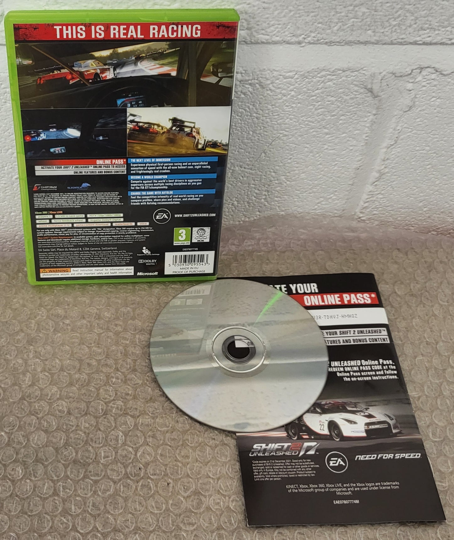 Need for Speed Shift 2 Unleashed Microsoft Xbox 360 Game