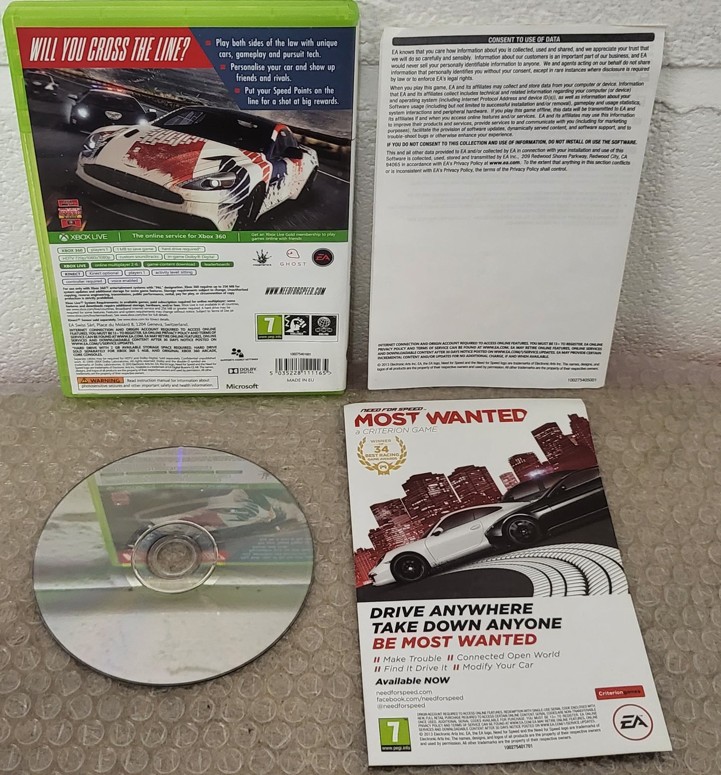 Need for Speed Rivals Microsoft Xbox 360 Game
