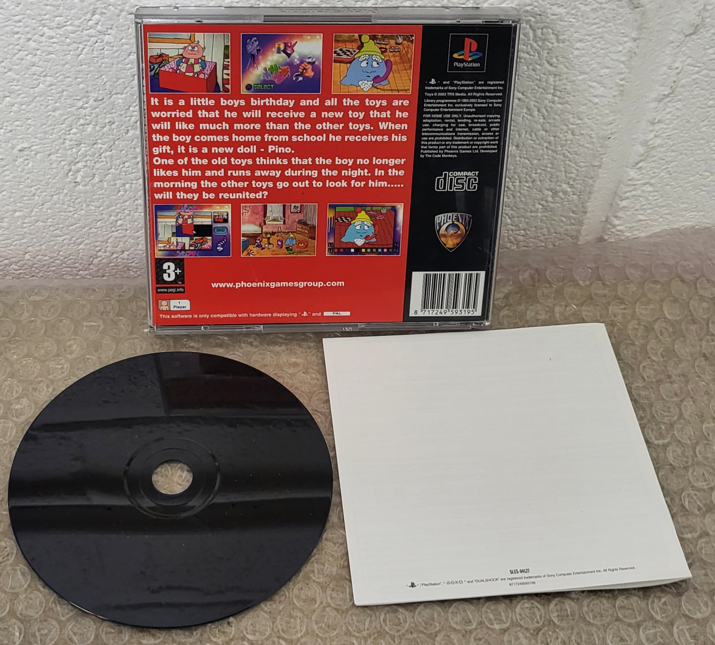Toys Sony Playstation 1 (PS1) Game