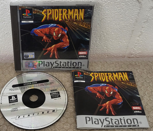 Spider-Man Sony Playstation 1 (PS1) Game