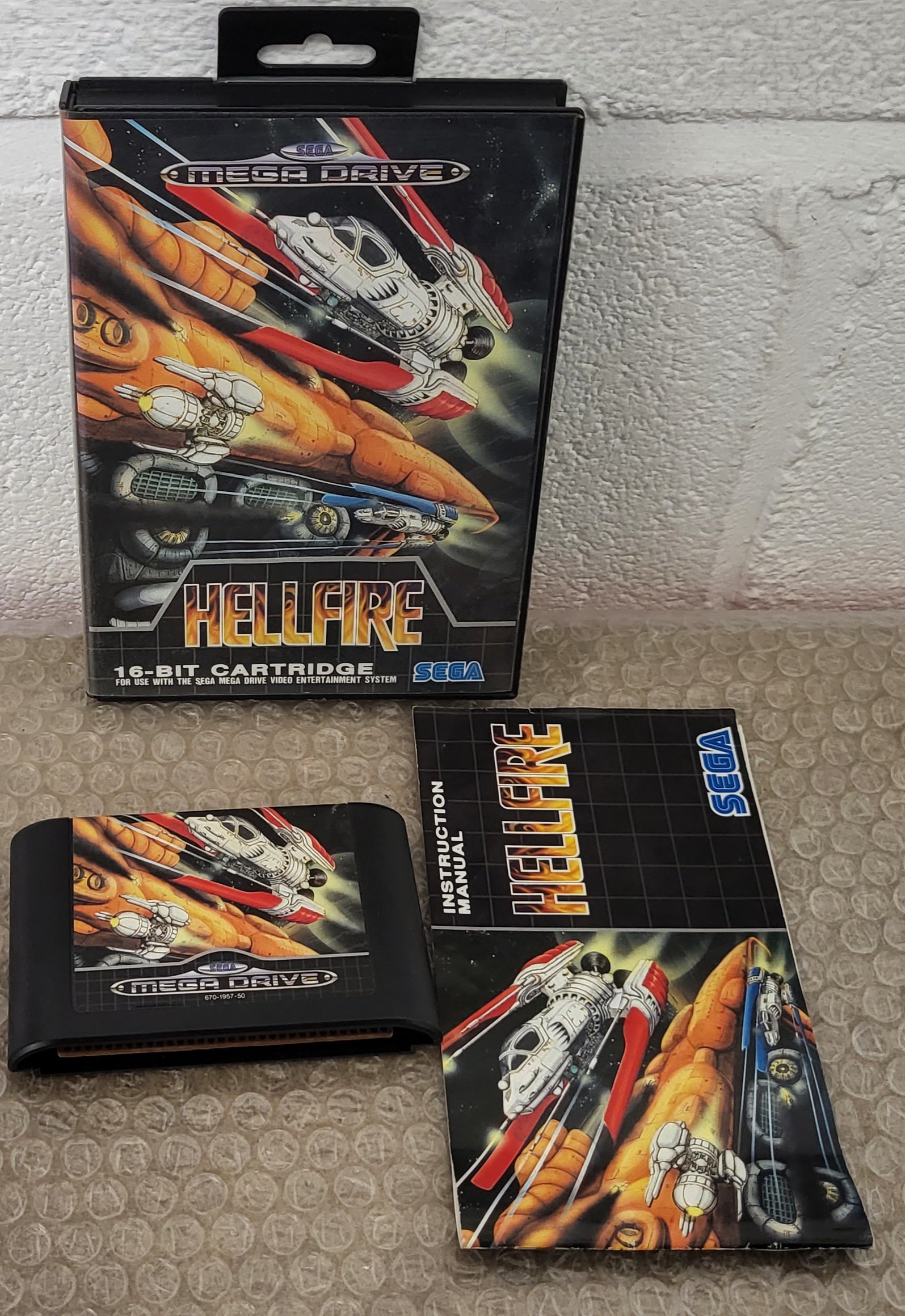 Hellfire Sega Mega Drive Game – Retro Gamer Heaven