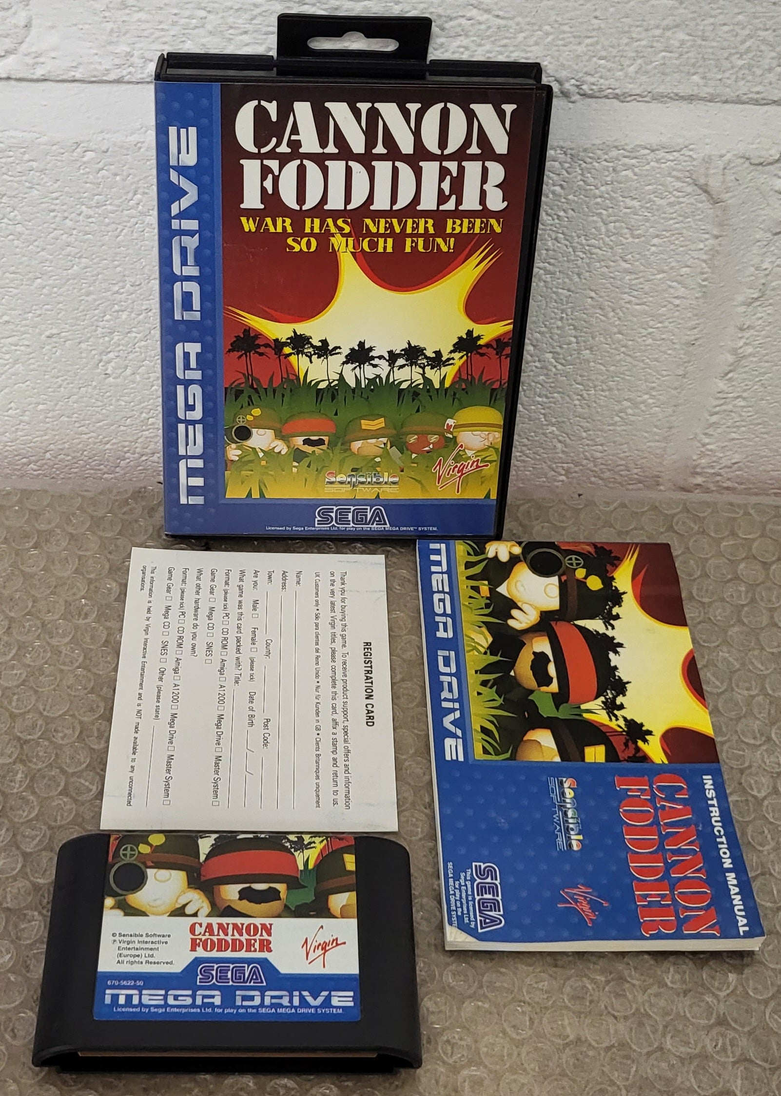 Cannon fodder 2024 sega genesis