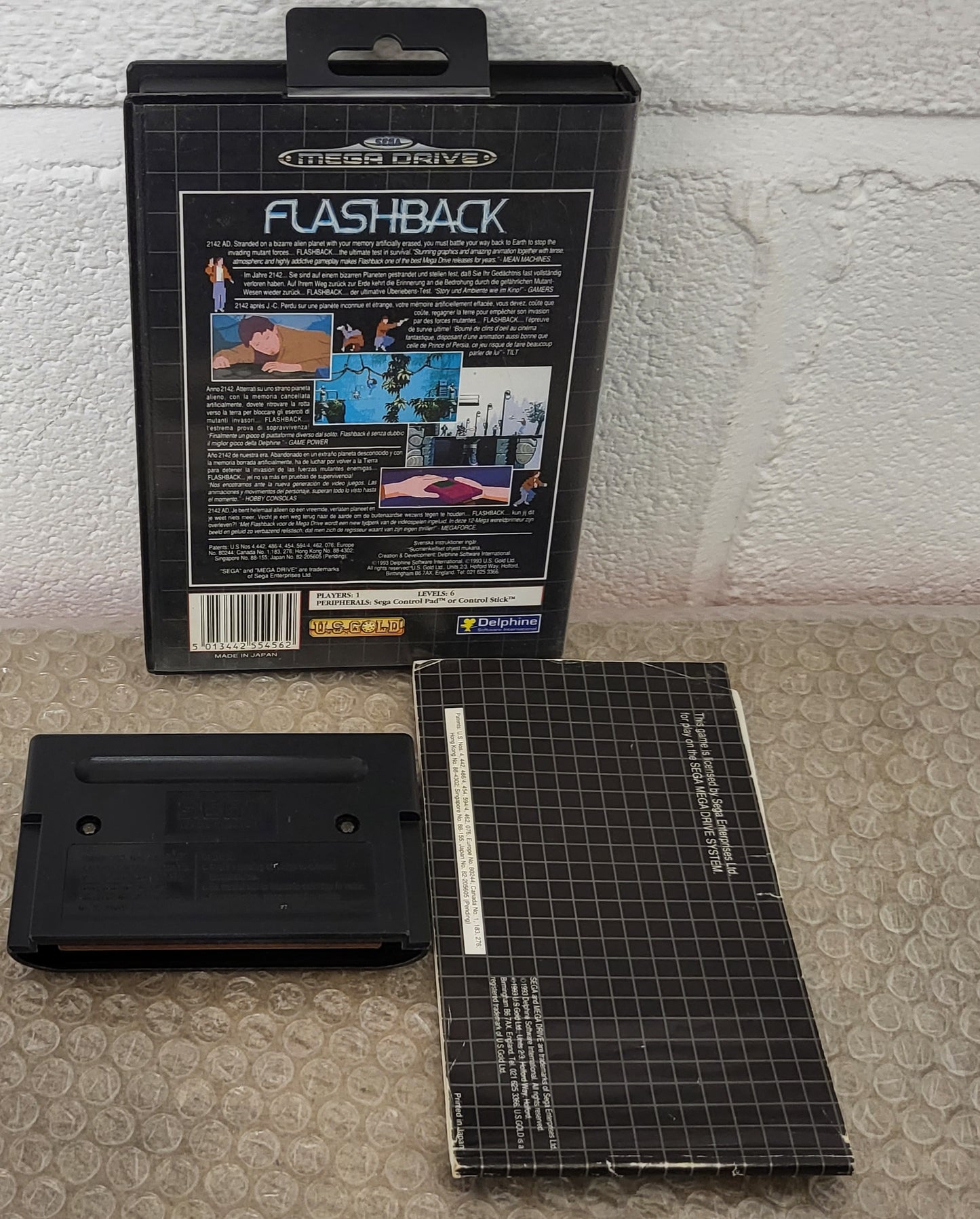 Flashback Sega Mega Drive Game