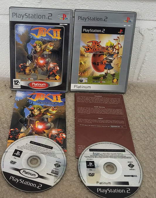Jak II & Precursor Legacy Platinum Sony Playstation 2 (PS2) Game