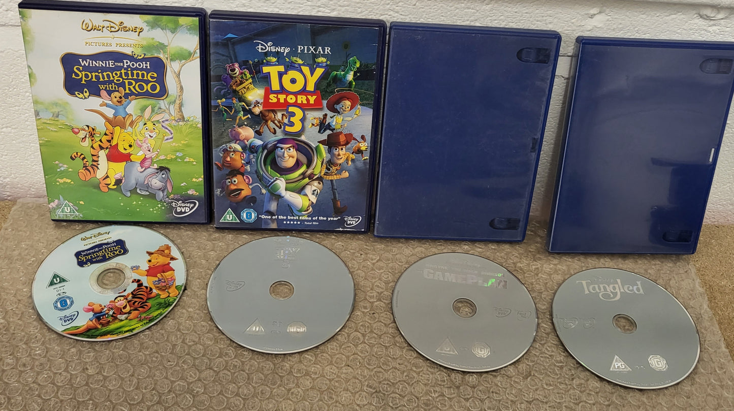 Asda Dolby DVD Player with 7 X Disney DVD's