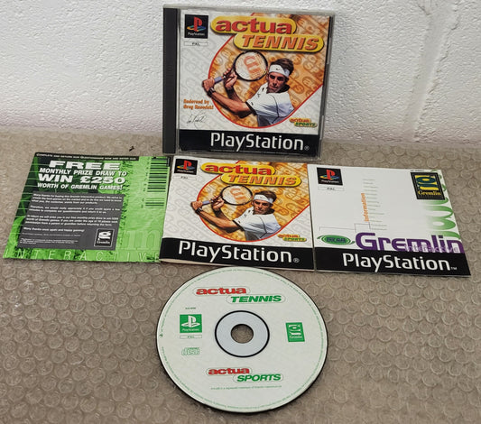 Actua Tennis Sony Playstation 1 (PS1) Game