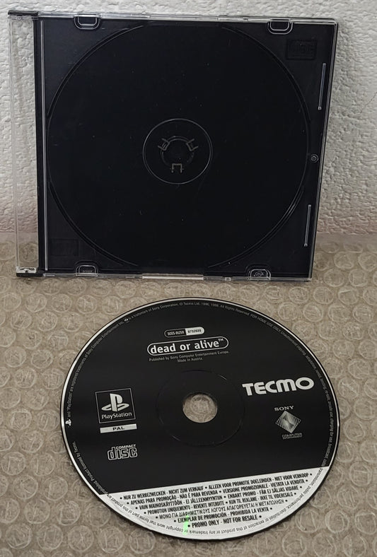 Dead or Alive Sony Playstation 1 (PS1) Game Promo Disc Only