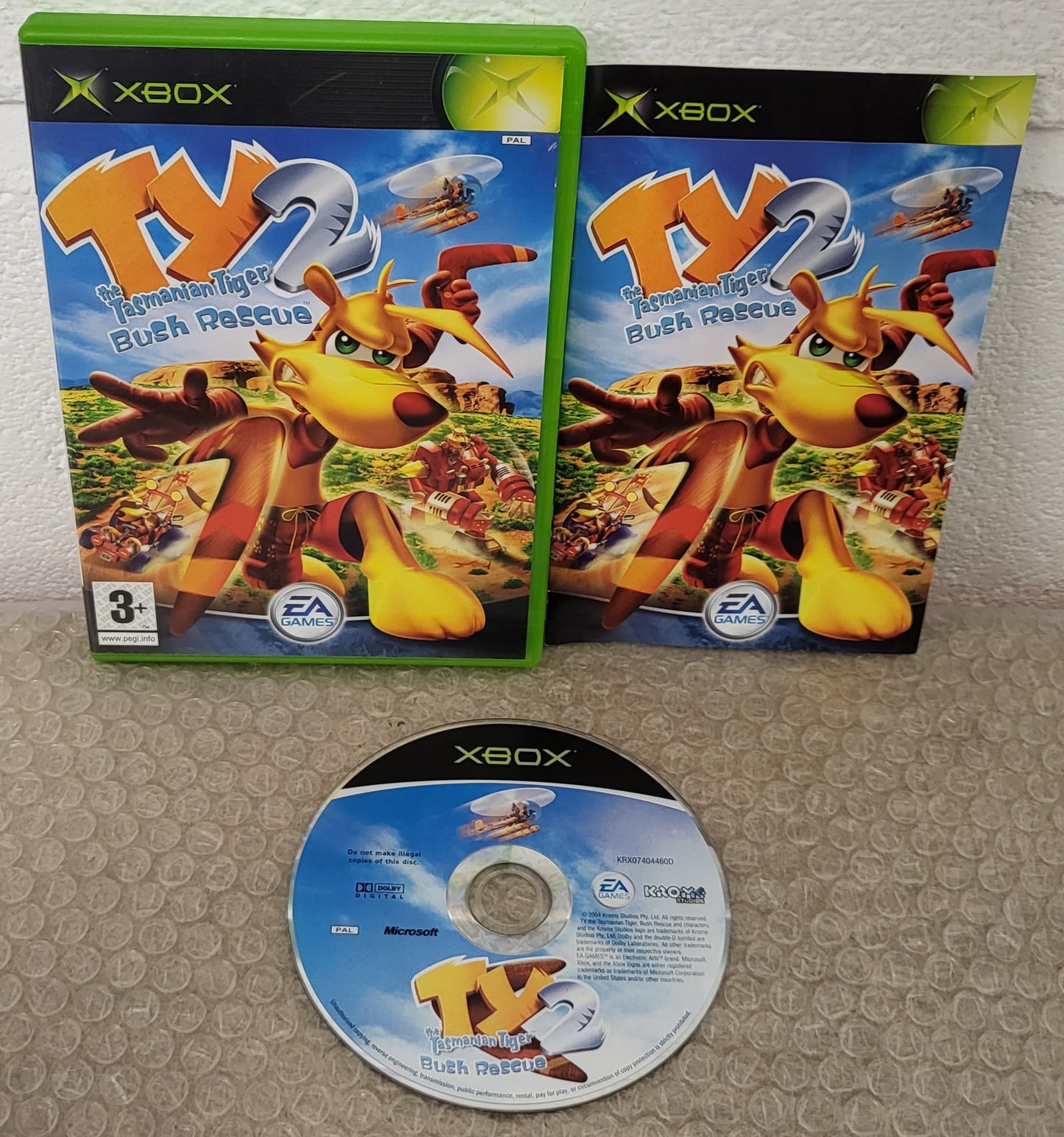 TY the Tasmanian Tiger 2 Bush Rescue Microsoft Xbox Game