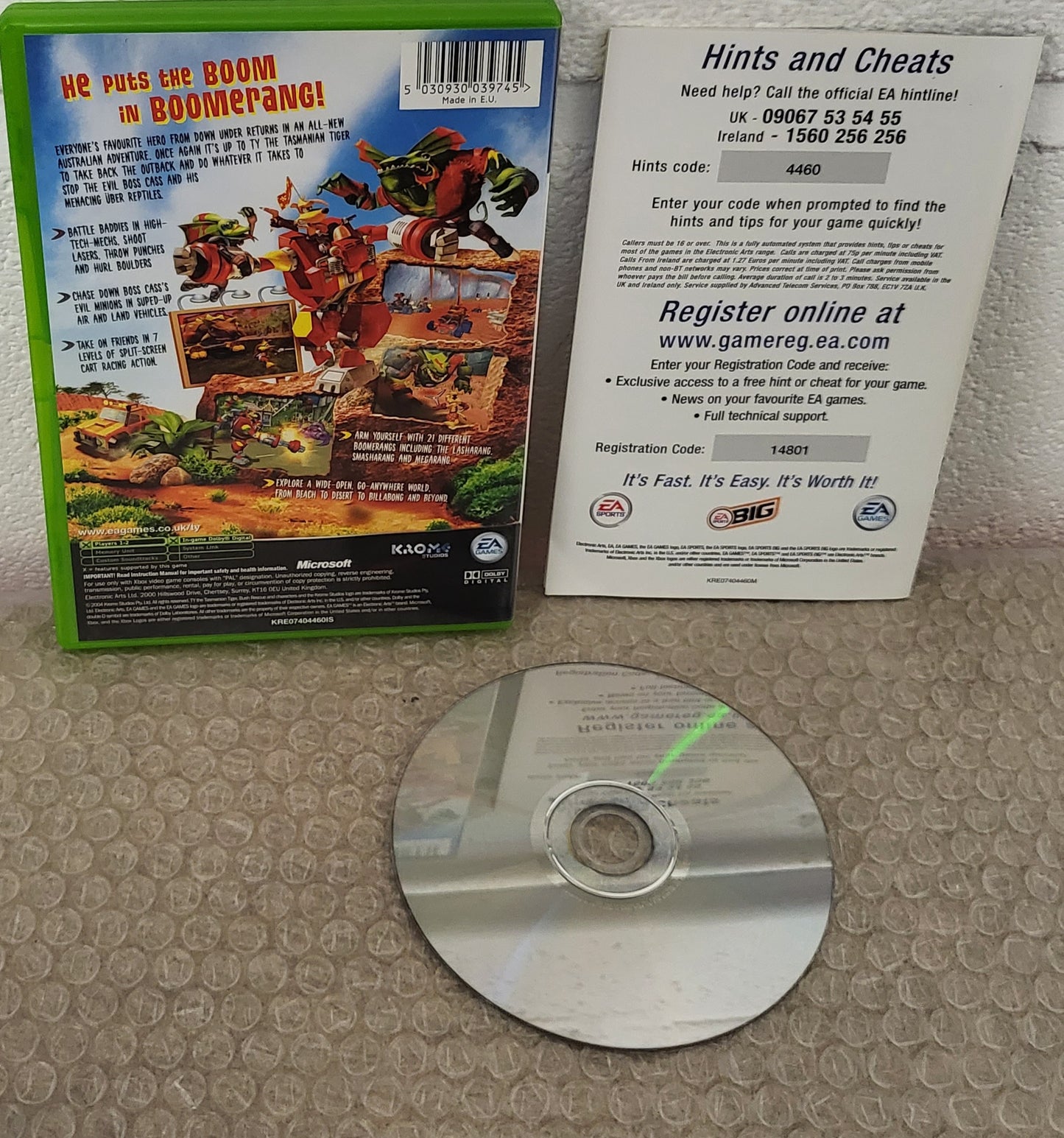 TY the Tasmanian Tiger 2 Bush Rescue Microsoft Xbox Game