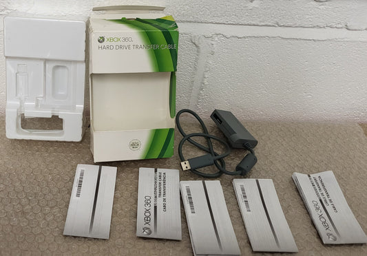Boxed Hard Drive Transfer Cable Microsoft Xbox 360 Accessory