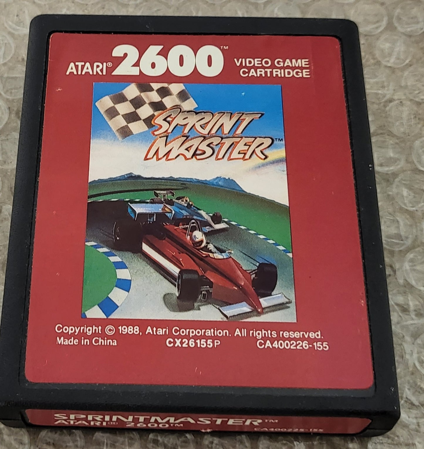Sprintmaster Atari 2600 Game Cartridge Only