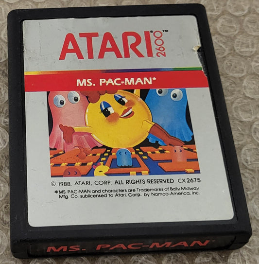 Ms Pac-Man Atari 2600 Game Cartridge Only
