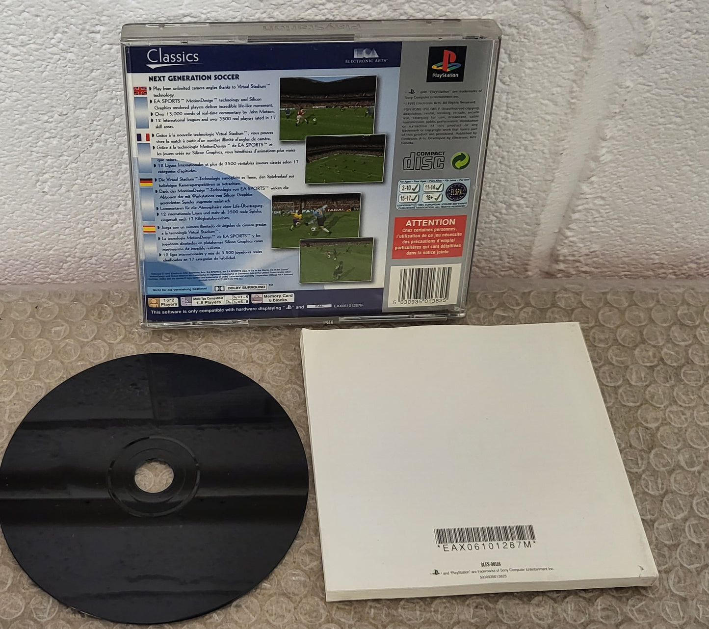 Fifa 96 Sony Playstation 1 (PS1) Game