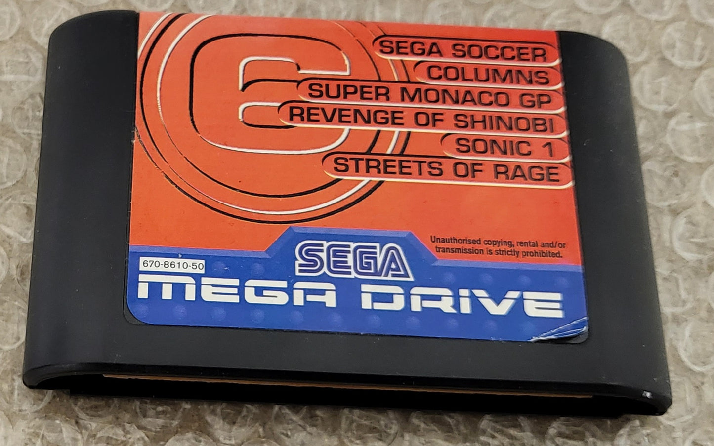 Mega Games 6 Volume 3 Sega Mega Drive Game Cartridge Only