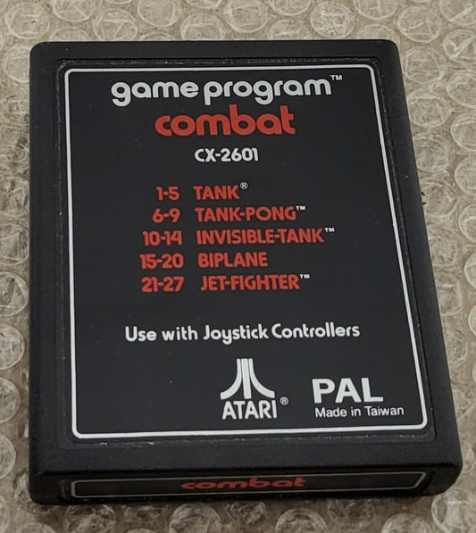 Combat Atari 2600 Game Cartridge Only
