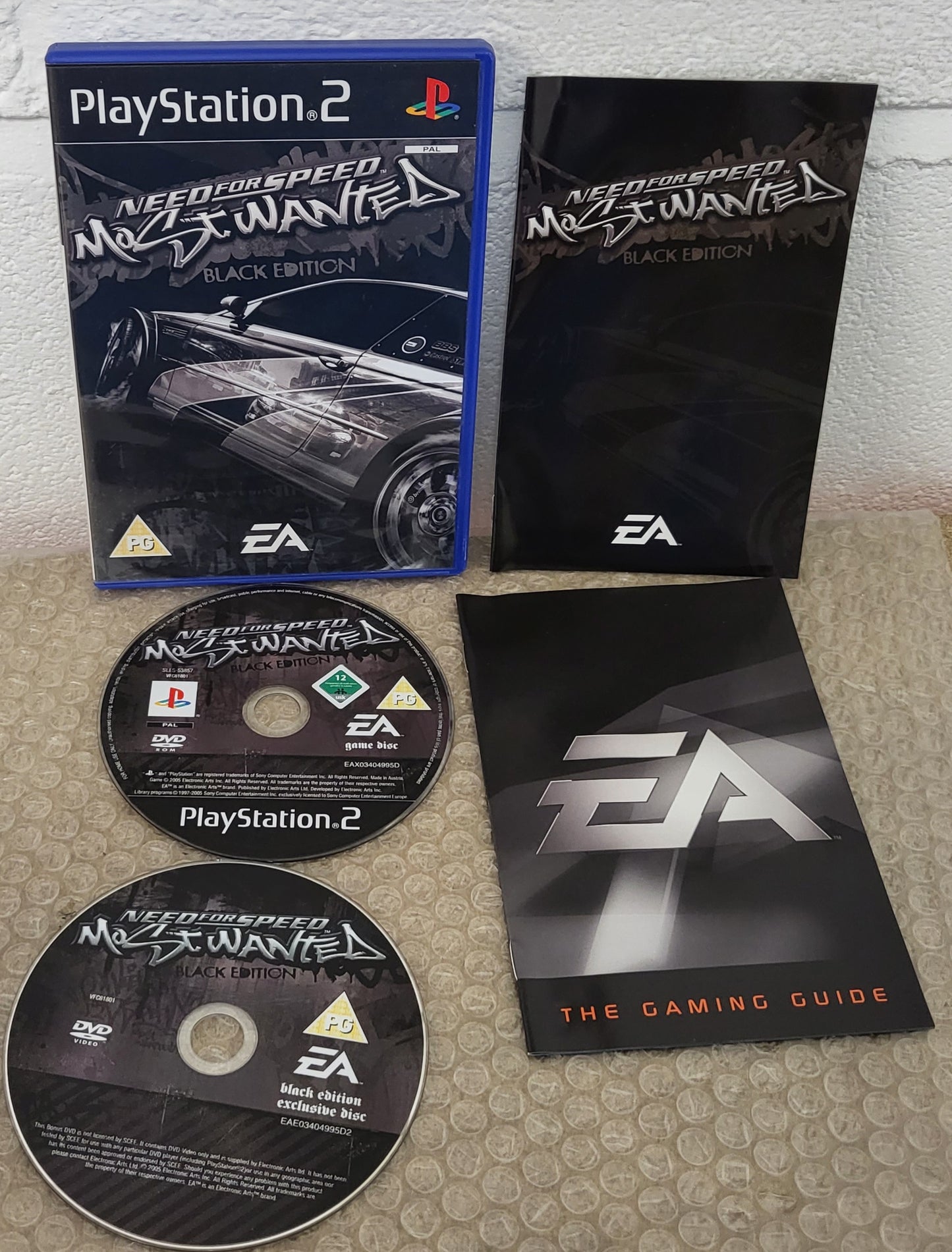 Need for Speed Most Wanted Black Edition Sony Playstation 2 (PS2) Game
