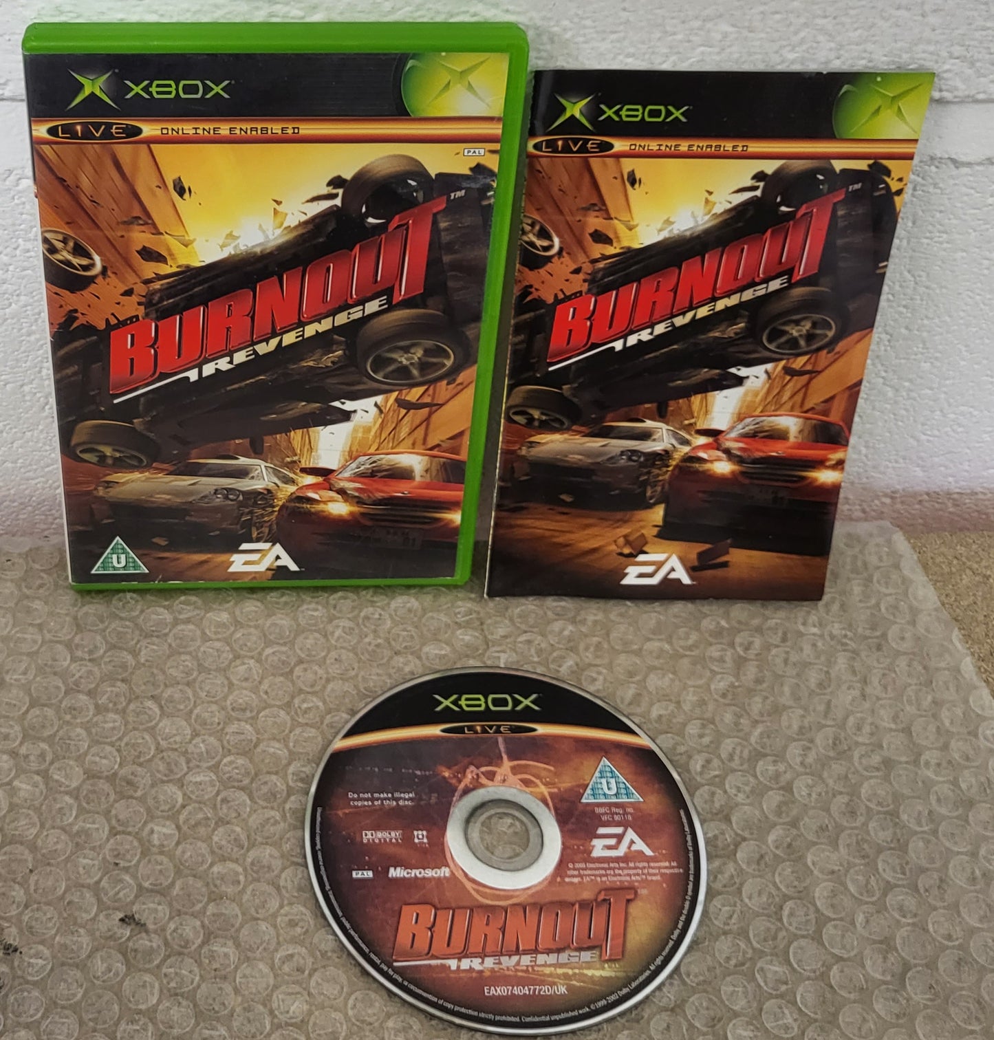 Burnout Revenge Microsoft Xbox Game