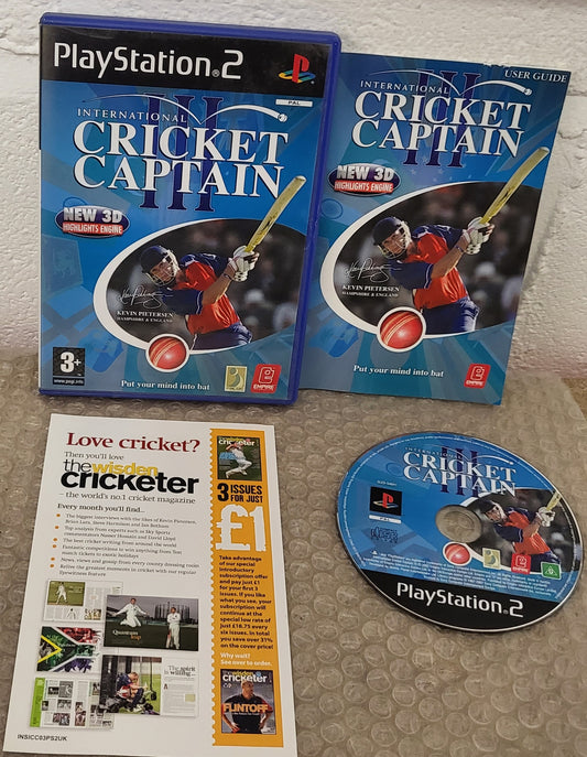 International Cricket Captain III Sony Playstation 2 (PS2) Game