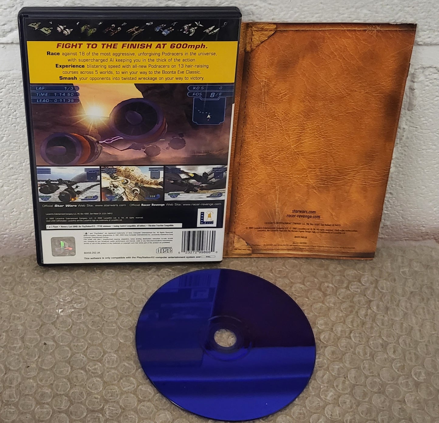 Star Wars: Racer Revenge PS2 (Sony PlayStation 2) game