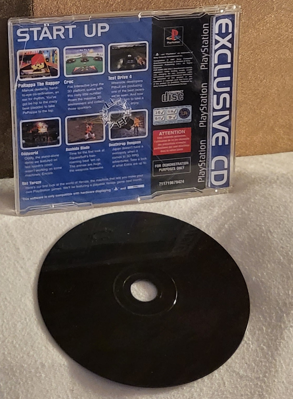 Sony Playstation 1 (PS1) Magazine Demo Disc 08 Vol 2