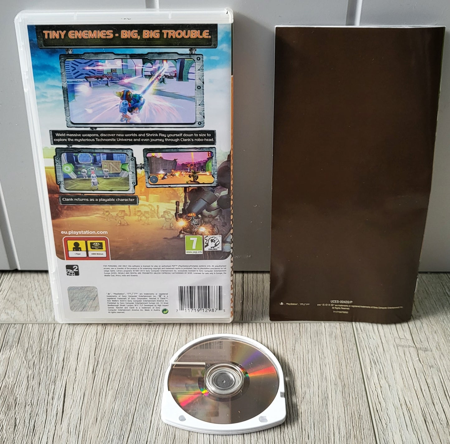 Ratchet & Clank Size Matters Essentials Sony PSP Game