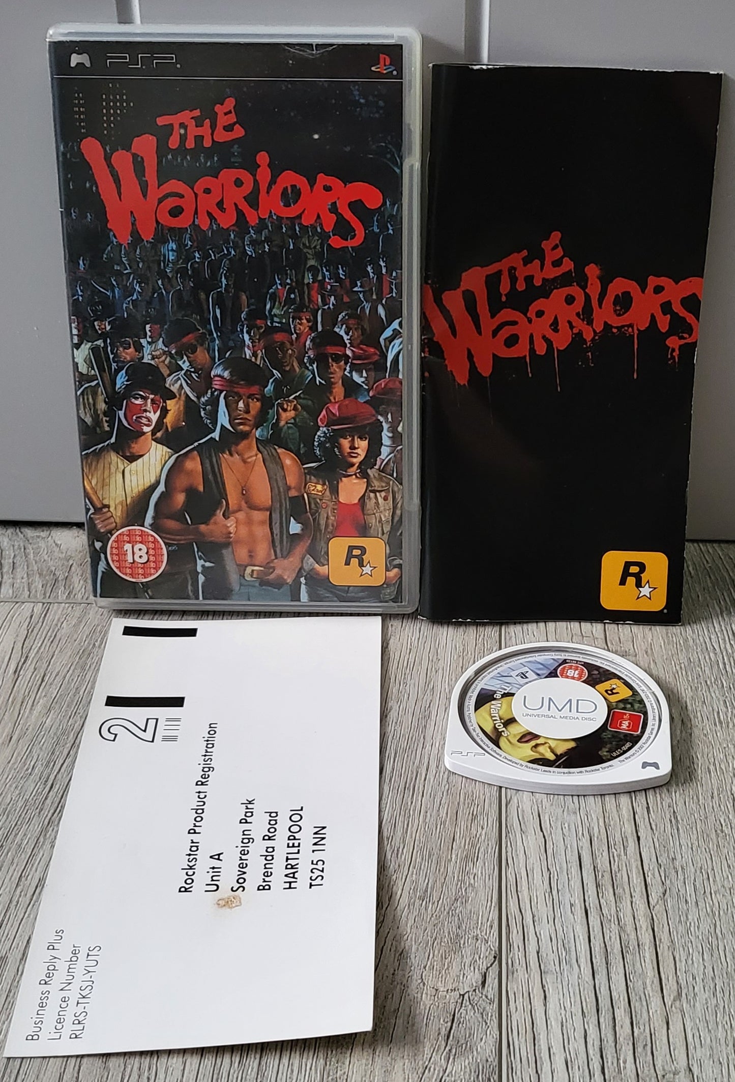 The Warriors Sony PSP Game – Retro Gamer Heaven