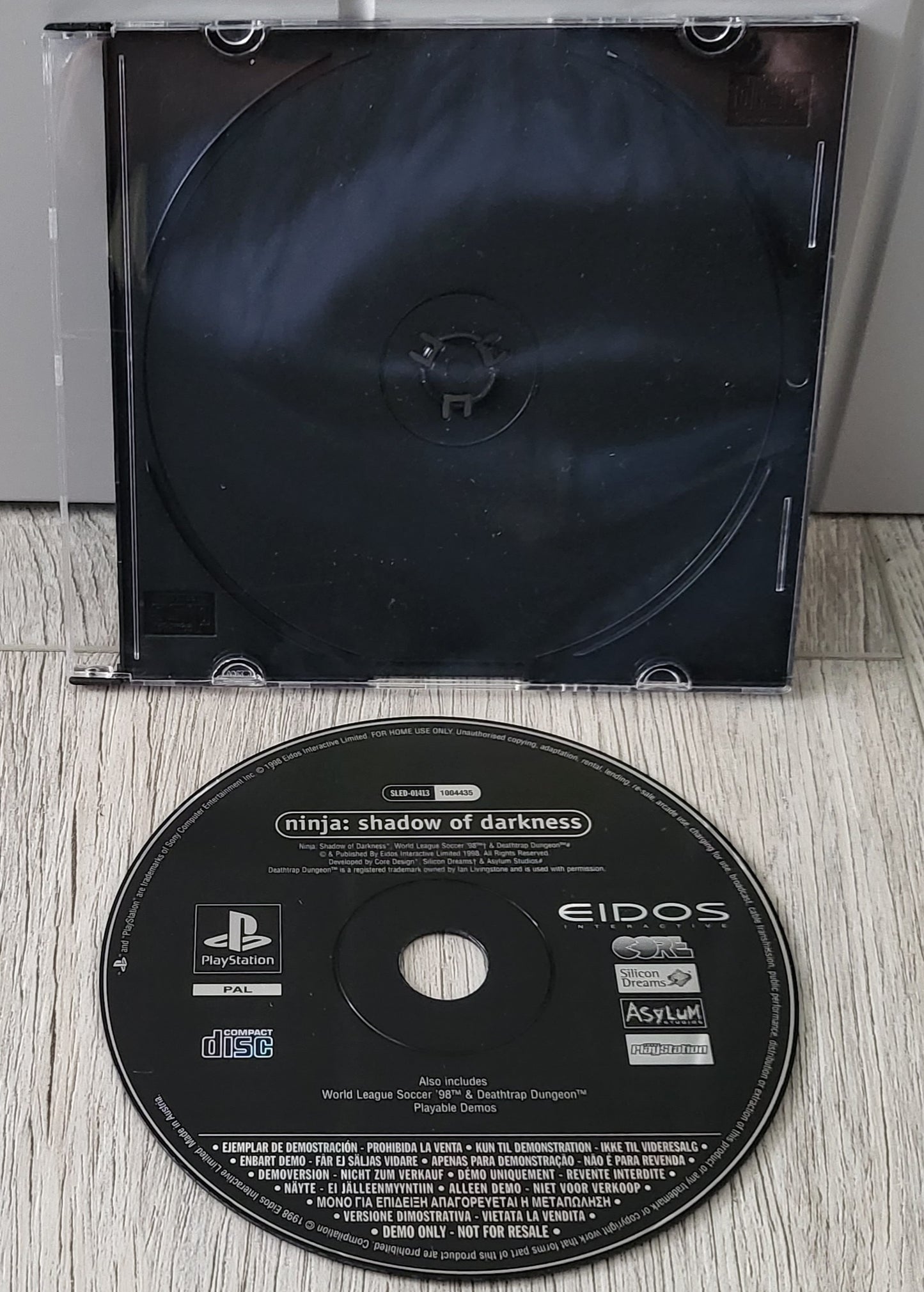 Ninja Shadow of Darkness Demo Sony Playstation 1 (PS1) Game Disc Only