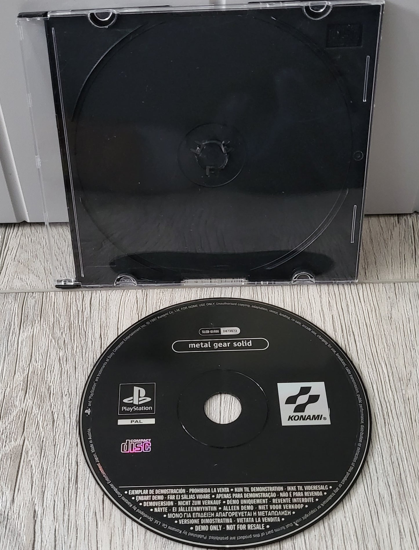 Metal Gear Solid Demo Sony Playstation 1 (PS1) Game Disc Only