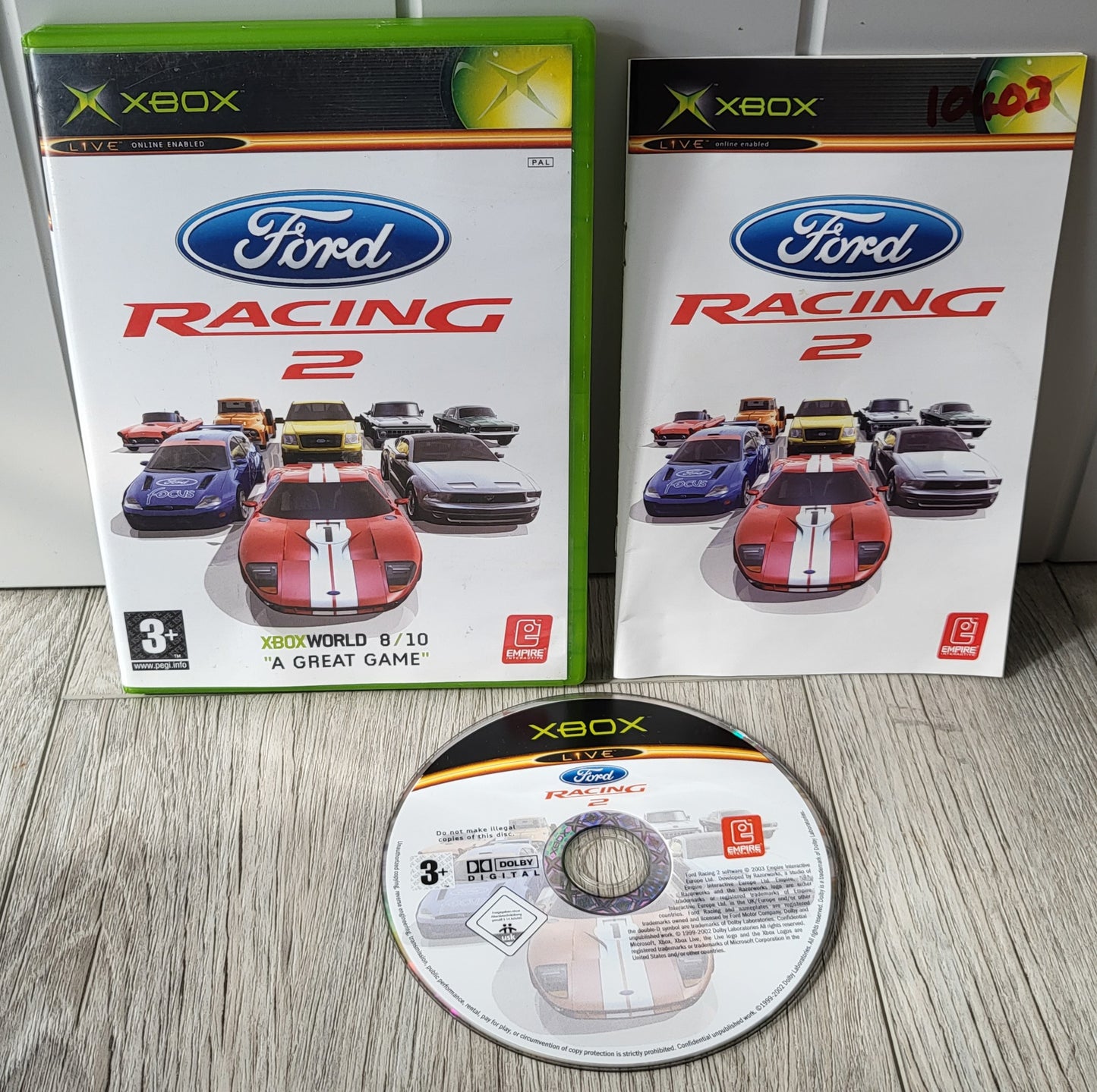 Ford Racing 2 Microsoft Xbox Game