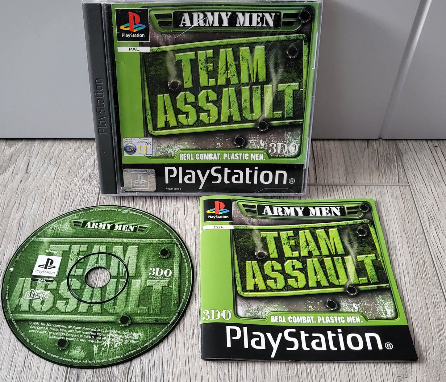 Army Men Team Assault Sony Playstation 1 (PS1) Game