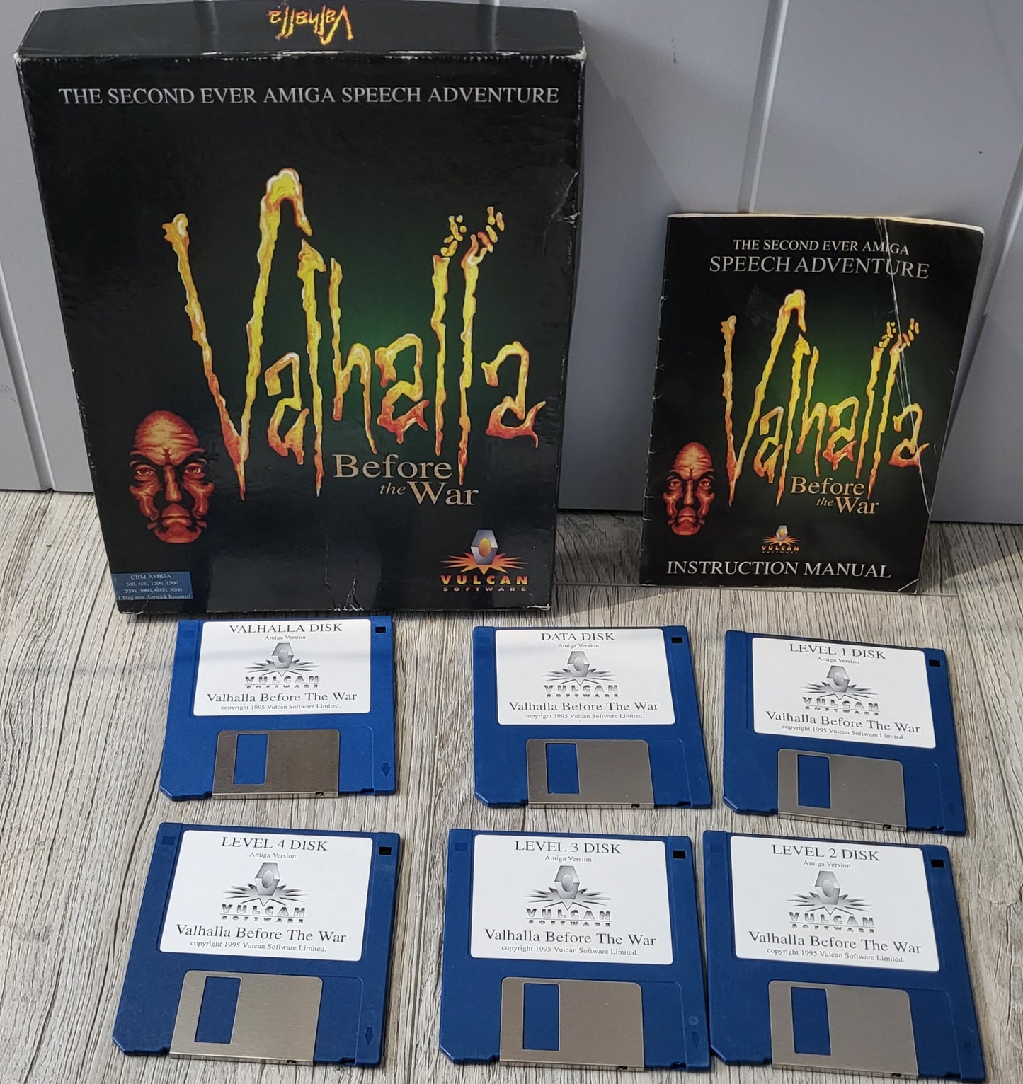 Valhalla Before the War Amiga Game