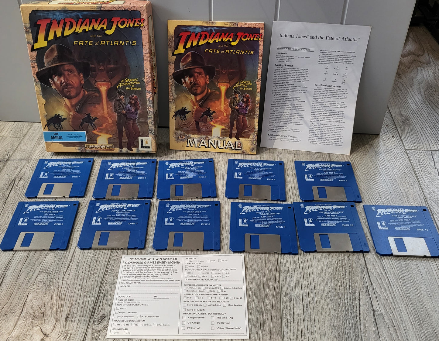 Indiana Jones and the Fate of Atlantis Amiga Game