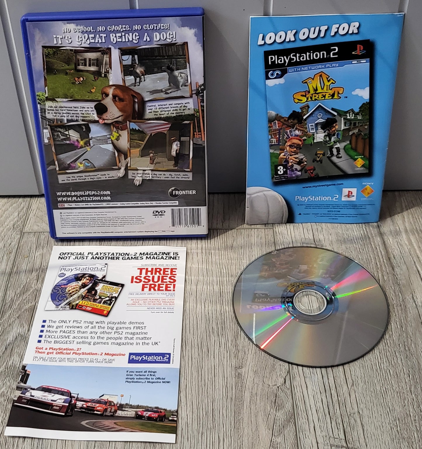 Dog's Life without Stickers Sony Playstation 2 (PS2) Game