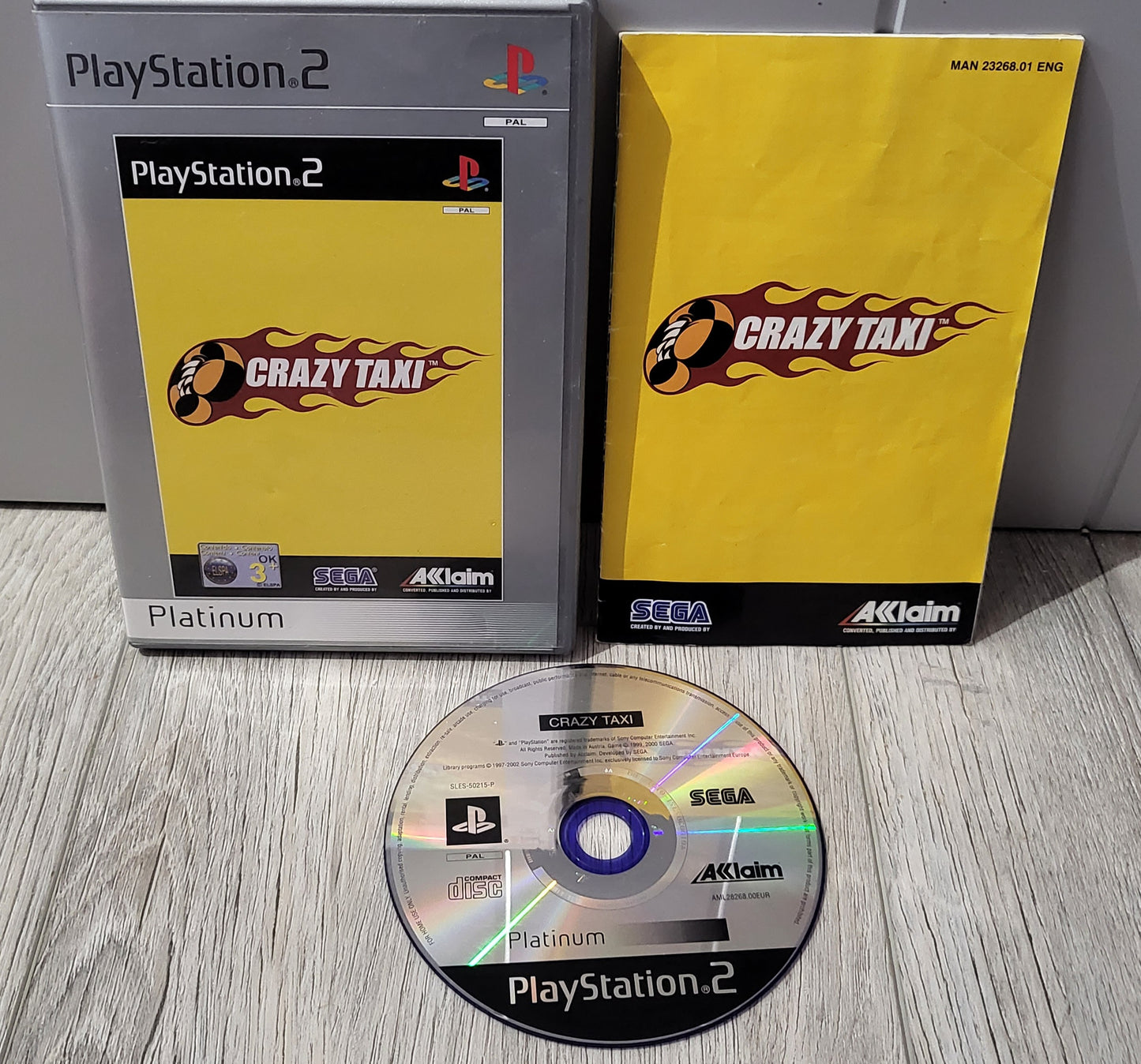Crazy Taxi Platinum Sony Playstation 2 (PS2) Game